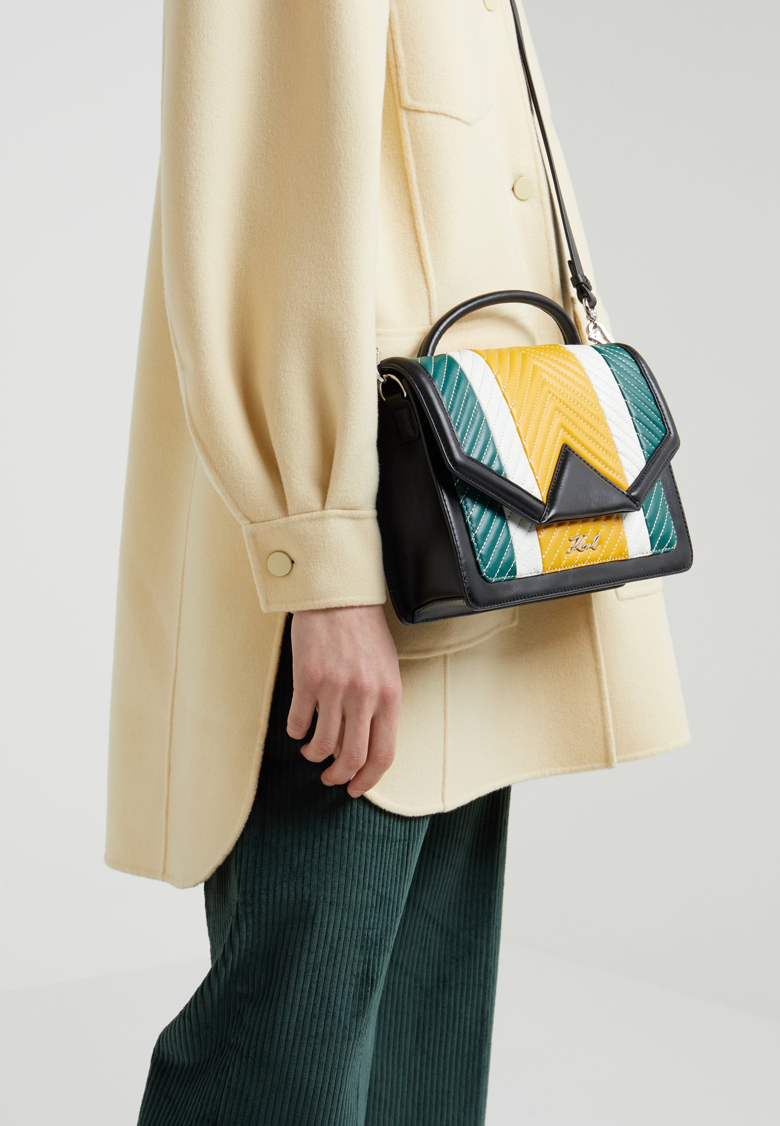 KARL LAGERFELD KLASSIK QUILTED Håndveske yellow Zalando.no KARL LAGERFELD KLASSIK QUILTED Håndveske yellow Zalando.no