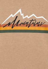 Blue Effect BOYS MOUNTAIN PRINTED LONGSLEEVE - Camisola de manga comprida - beige melange