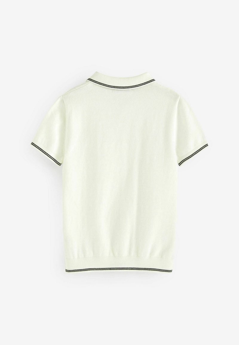 Short Sleeve Polo Blanco H&m Camiseta Estilo Polo Slim Fit H&M CO