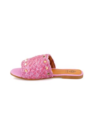 Pantolette flach - brown