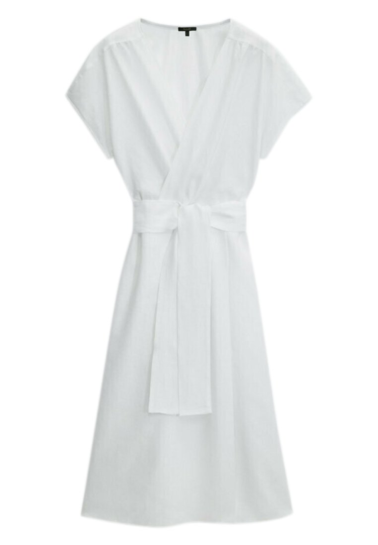 massimo dutti white dress