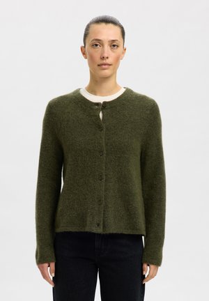 Selected, SLFLULU - Chaqueta de punto - kalamata melange
