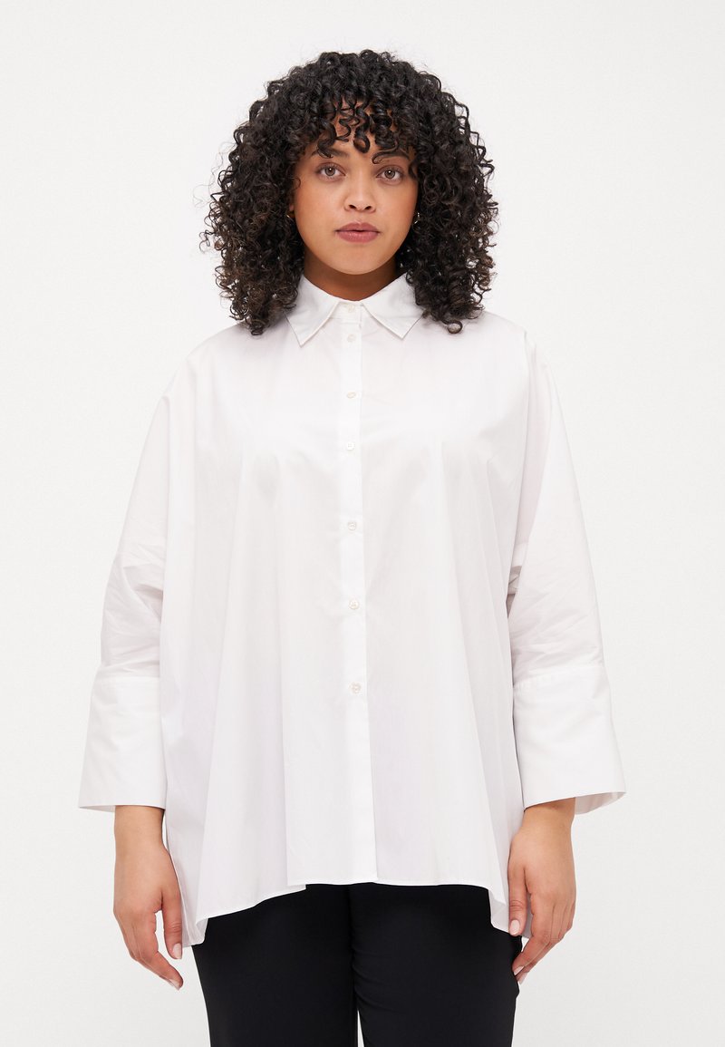 WEEKEND MaxMara Gombos blúz - bianco