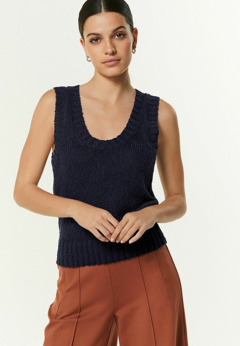 Next REGULAR FIT - Felső - navy blue