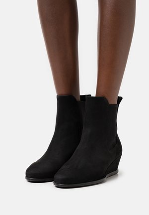 ECCO, Bottines compensées - black