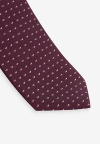 Next PATTERN - Cravate - burgundy red