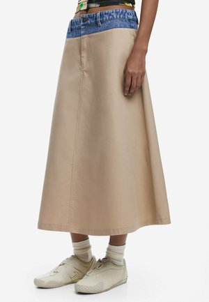 A-lijn rok - brown