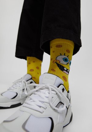 PULL&BEAR, SPONGEBOB - Sokken - yellow