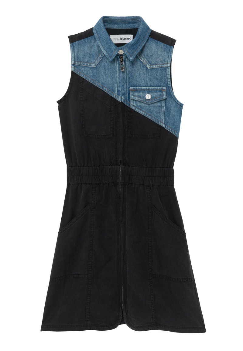 Desigual Jurk zwart denim/blackdenim