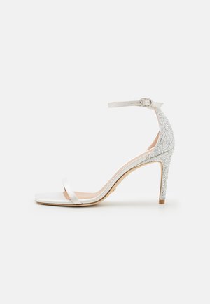 NUDISTCURVE ROYALE - High heeled sandals - white