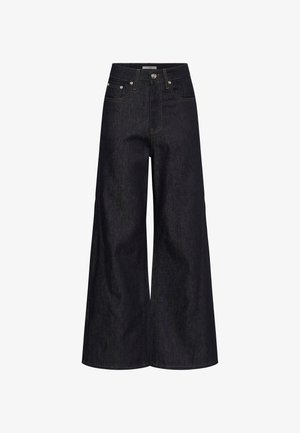 Gestuz, ABINA WIDE - Τζιν καμπάνα - dark blue unwashed