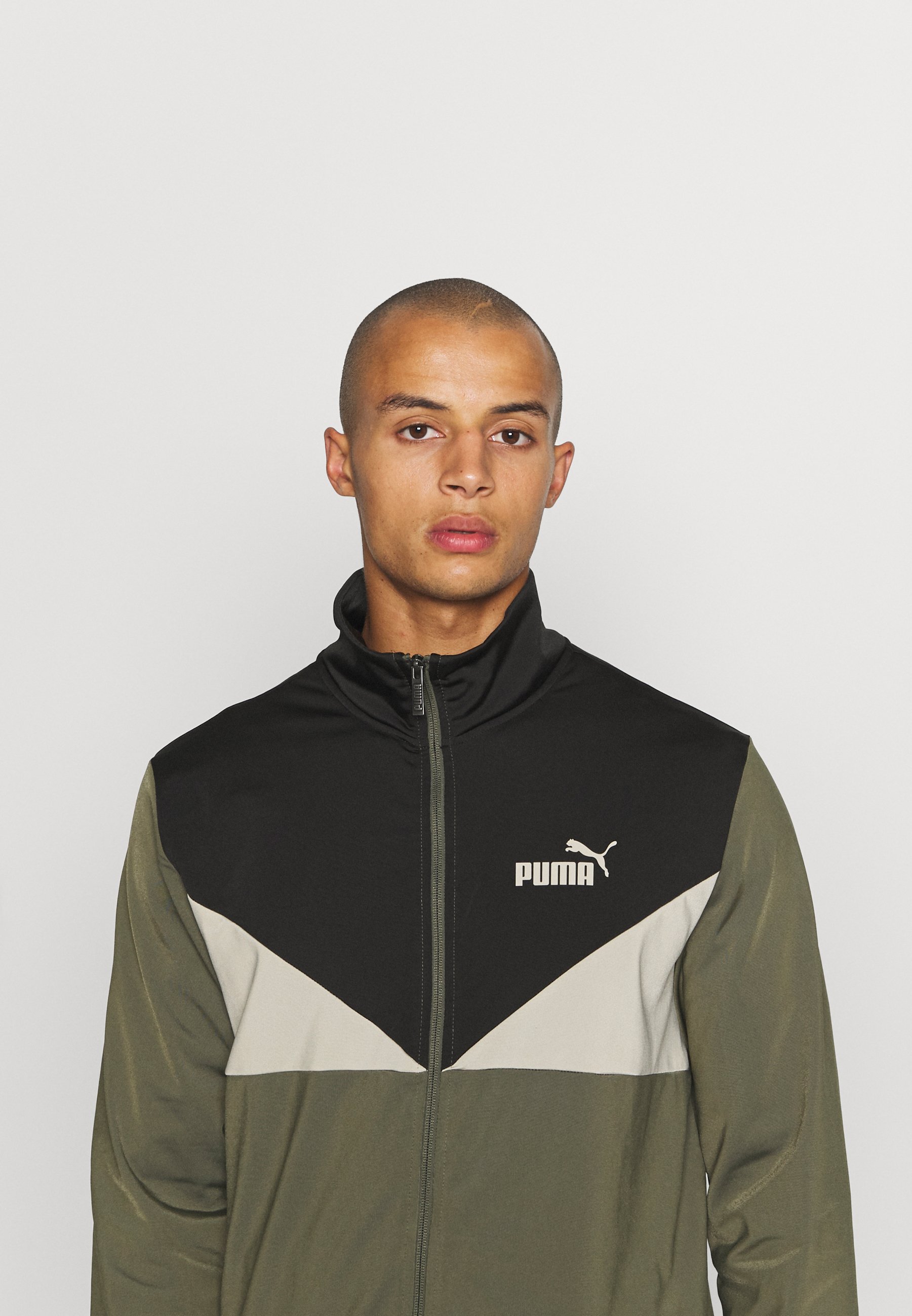 puma retro quilted jacket