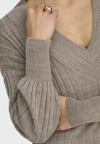 ONLY Strikket kjole - beige