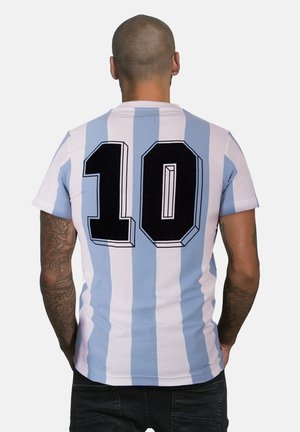 ARGENTINA V-NECK - T-shirt print - white