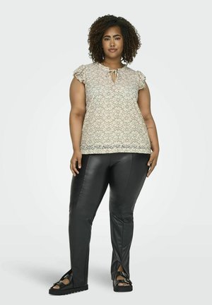 ONLY Carmakoma MARTHA - Bluse - bone white