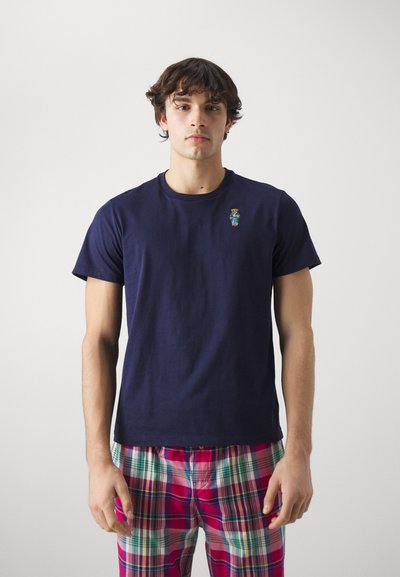 Polo Ralph Lauren PJ SLEEP - Pizsama szett - navy/raspberry/blue