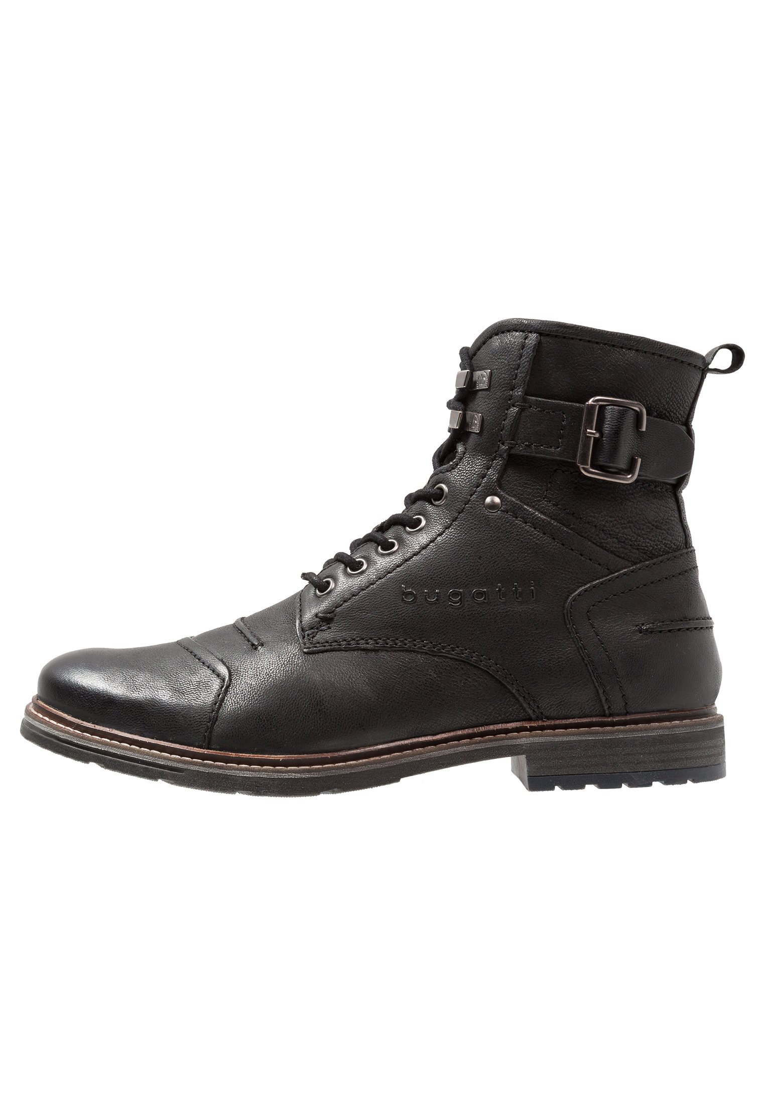 Chaussures D'affaires à Lacets Bugatti Pour Homme - Modèle 311-A9G13 - En Daim Et Textile - Élégantes Et Confortables
