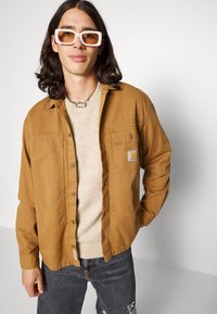 Jack & Jones JOROLLIE CREW NECK - Pulover - peyote