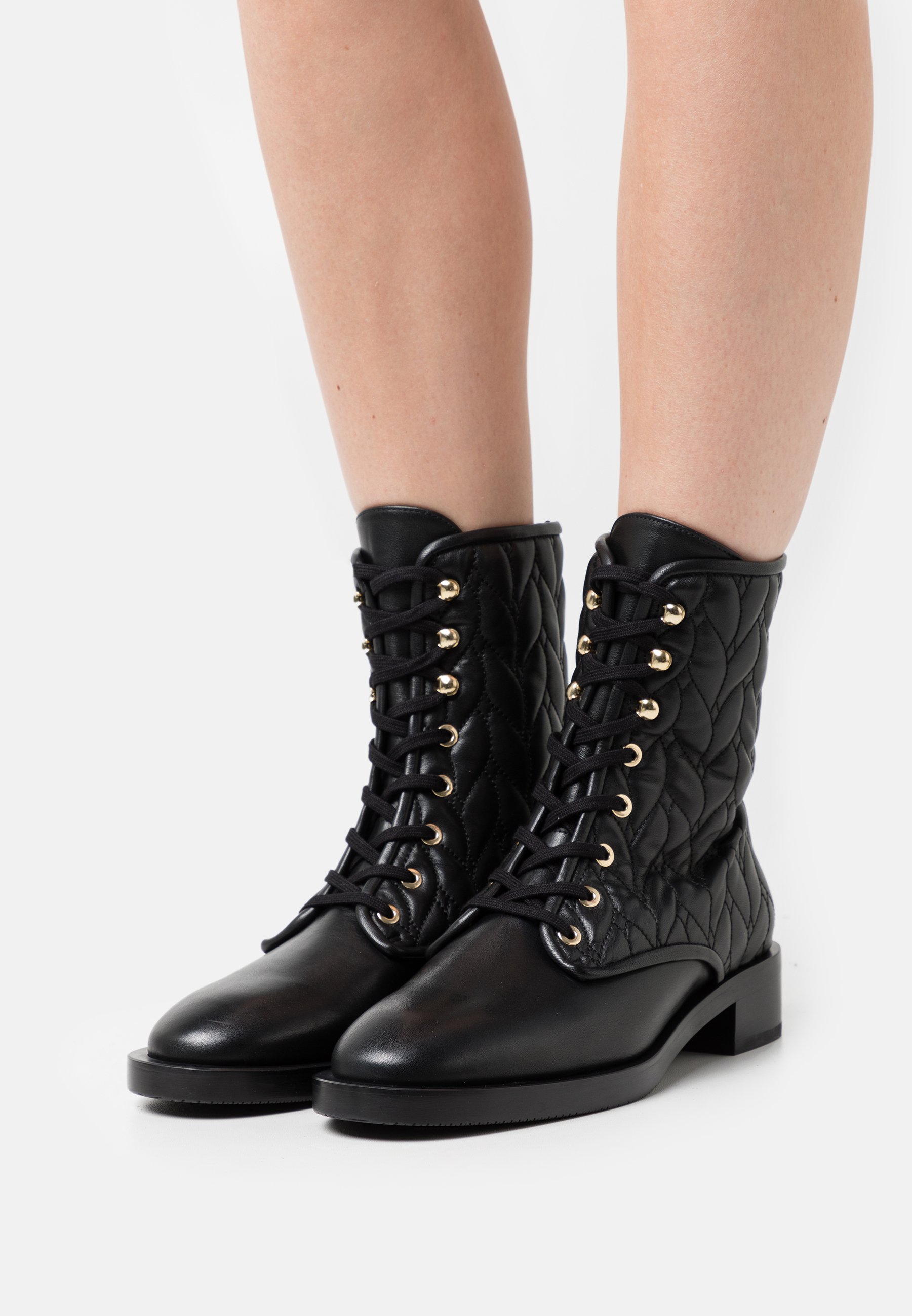 stuart weitzman black ankle boots