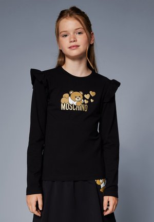 MOSCHINO Maglietta a manica lunga - nero