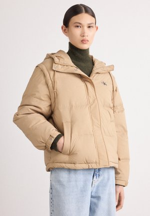 DETACHABLE SLEEVE PUFFER - Gewatteerde jas - amphora