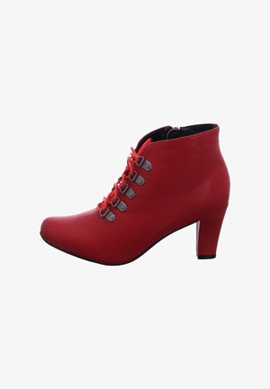 Andrea Conti, ESGANO - Lace-up ankle boots - red