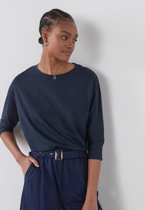 Top s dlouhým rukávem - blue