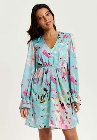 Liquorish Denim dress - blue