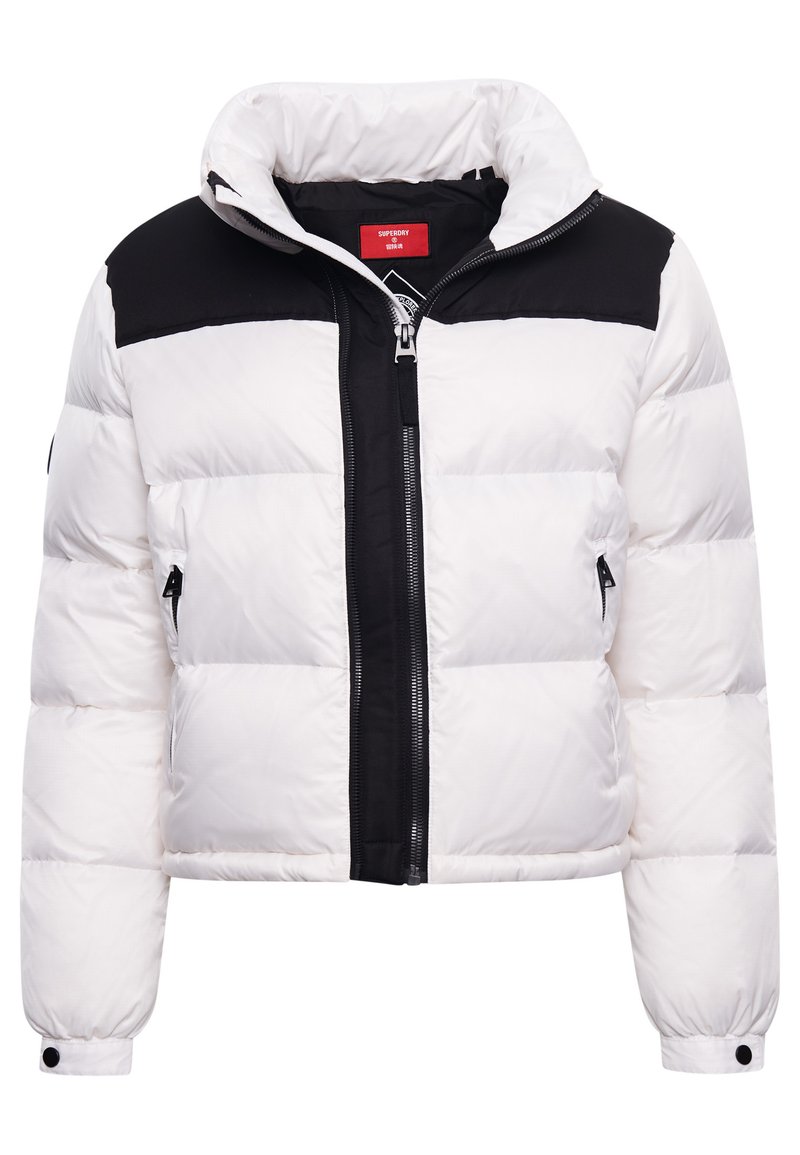 Superdry & Co Gewatteerde jas wit Superdry & Co Gewatteerde jas wit