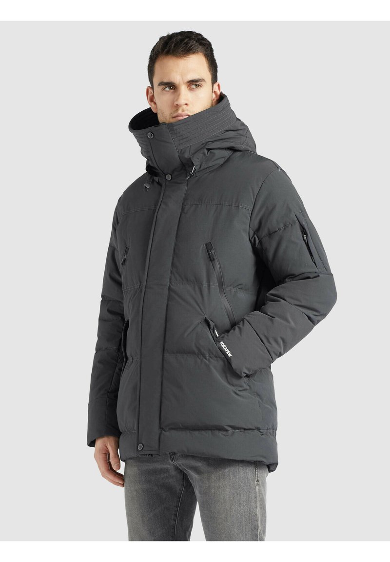 Herren Trenchcoats | khujo GORD Wintermantel dunkelgrau - TY54552 Herren Trenchcoats | khujo GORD Wintermantel dunkelgrau - TY54552