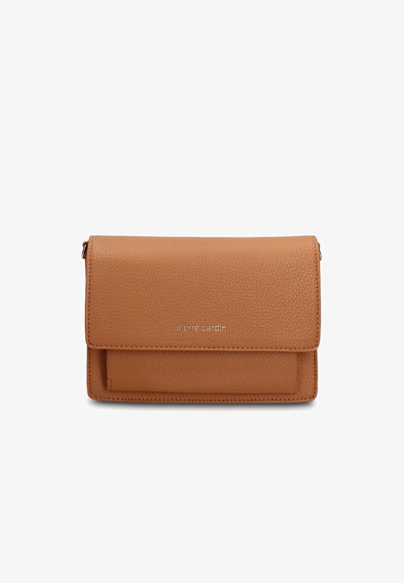 Pierre Cardin PIERRE CARDIN CROSSBODY BAG - Sac bandoulière - cognac