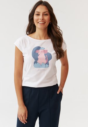 AMANDA 2 - Print T-shirt - white