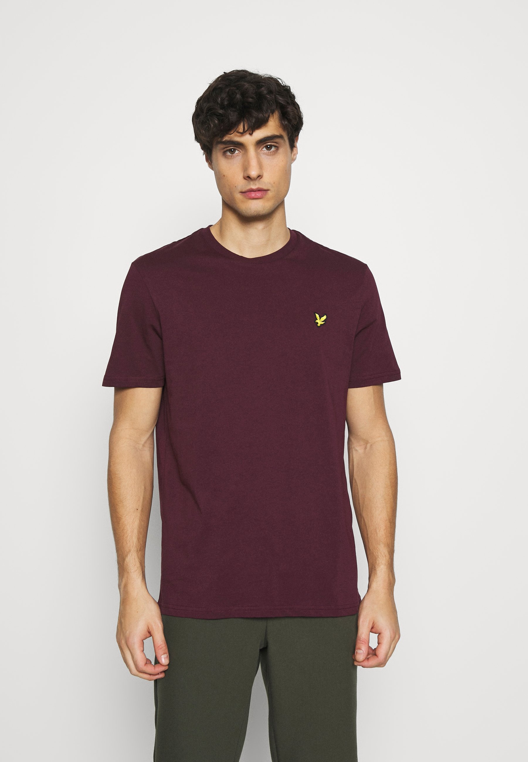 burgundy t
