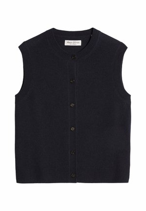 Marc O'Polo, CARDIGANS, SLL, ROUND-NECK - Bodywarmer - martime blue