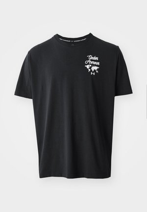Under Armour T-shirts print - black/white