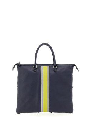 Shopping bag - inchiostro blu celadon rugiad lime