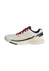 CRAZYQUICK - Chaussures de padel - chalk white   ice gold met  team victory red