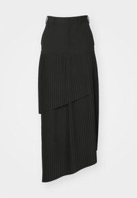 LONG SKIRT - Pliceret nederdel /Nederdele med folder - black