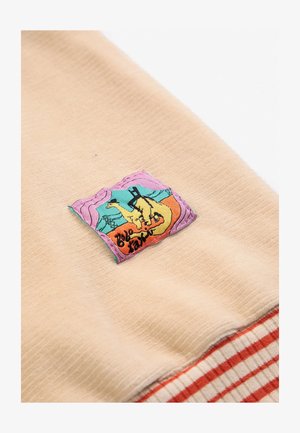 Bobo Choses, TAXI SAURUS TAG UNISEX - Mikina - light yellow