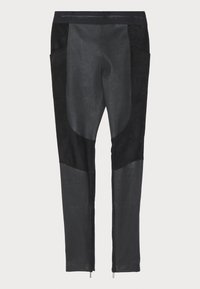 RACER - Nahkpüksid - black
