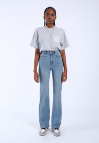 Dr.Denim MOXY STRAIGHT - Vaqueros rectos - cape light vintage worn