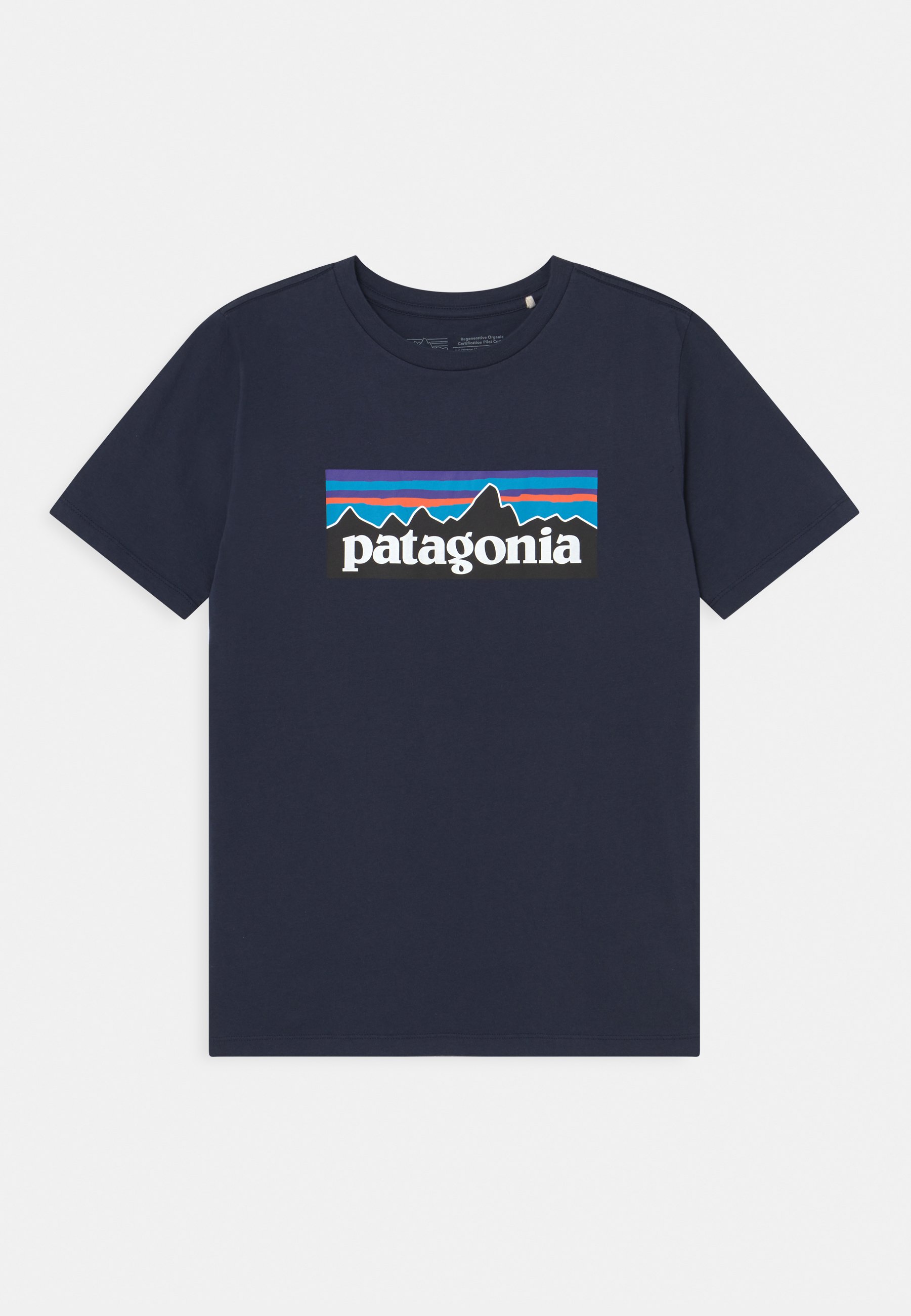 Patagonia Logo Unisex - Print T-Shirt - New Navy/Dark Blue - Zalando.co.uk