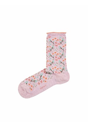 Socken - orchid