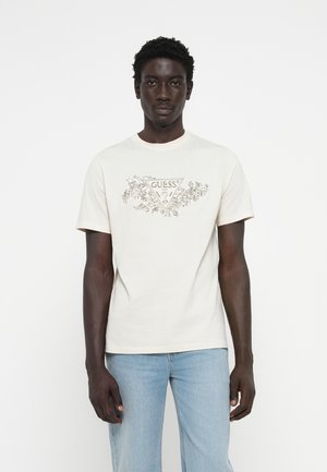 TRIANGLE TEE - Trükipildiga T-särk - quicksand