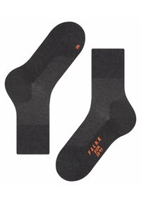 FALKE UNISEX 2ER PACK - RUN U - Sports socks - dunkelgrau