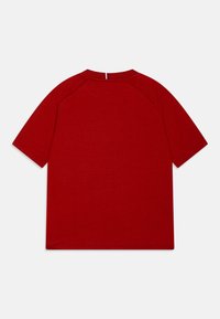 Tommy Hilfiger VARSITY EMBROIDERY TEE - Majica kratkih rukava s printom - dark magma