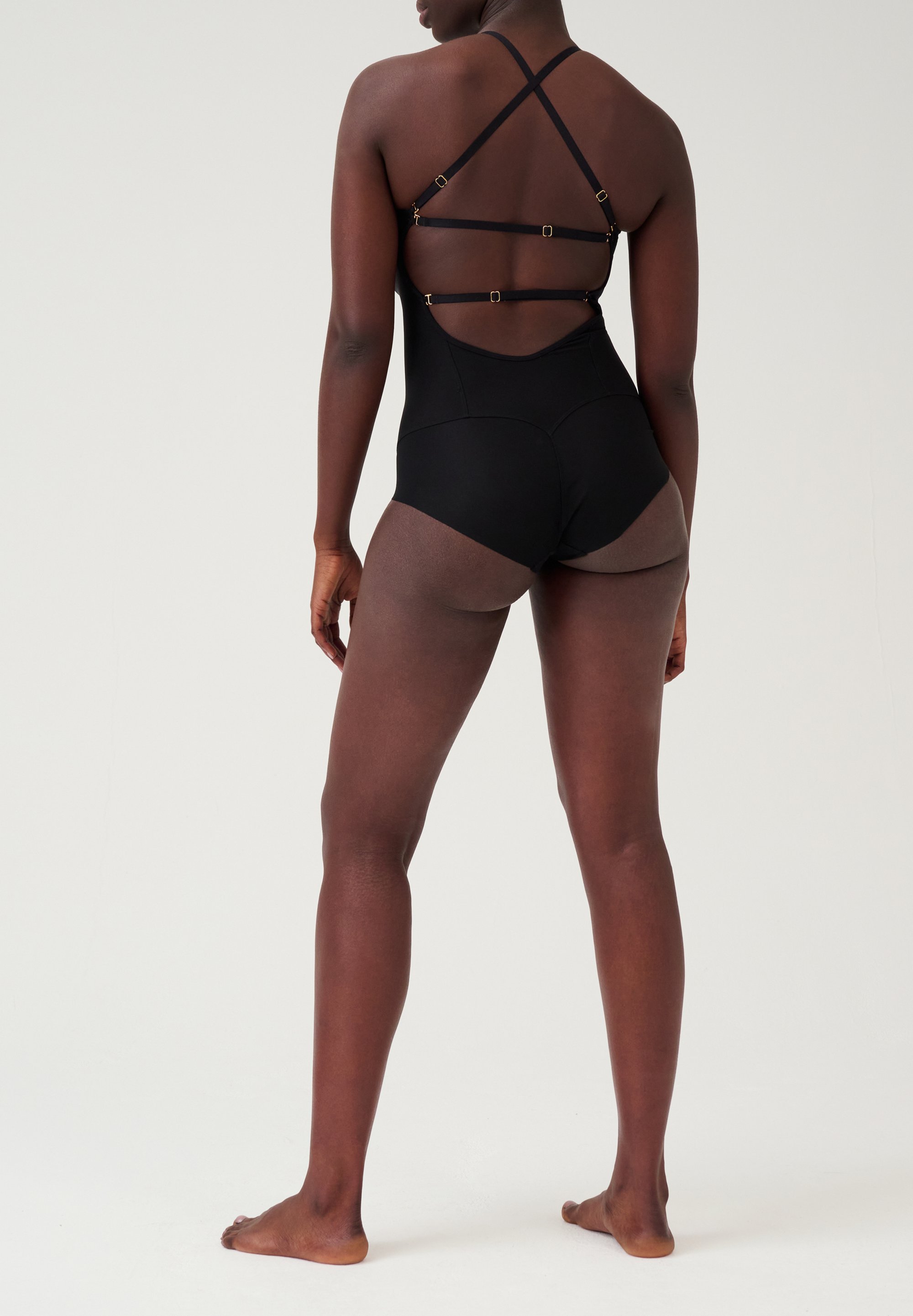 ITEM m6 ALL MESH SHAPING LOW BACK BODY - Body - black/schwarz 