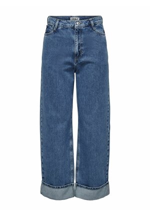 ONLY, Wide-fit ONLHOPE High waist Wide Leg Fit - Pernera ancha - medium blue denim