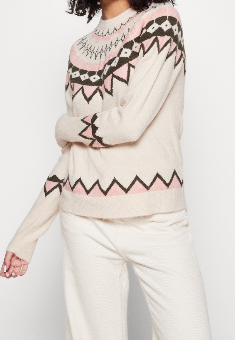 VILA Jersey de punto - off-white