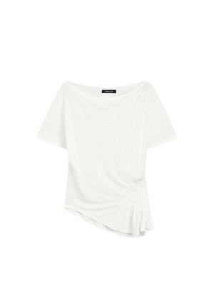 Massimo Dutti, - T-shirt z nadrukiem